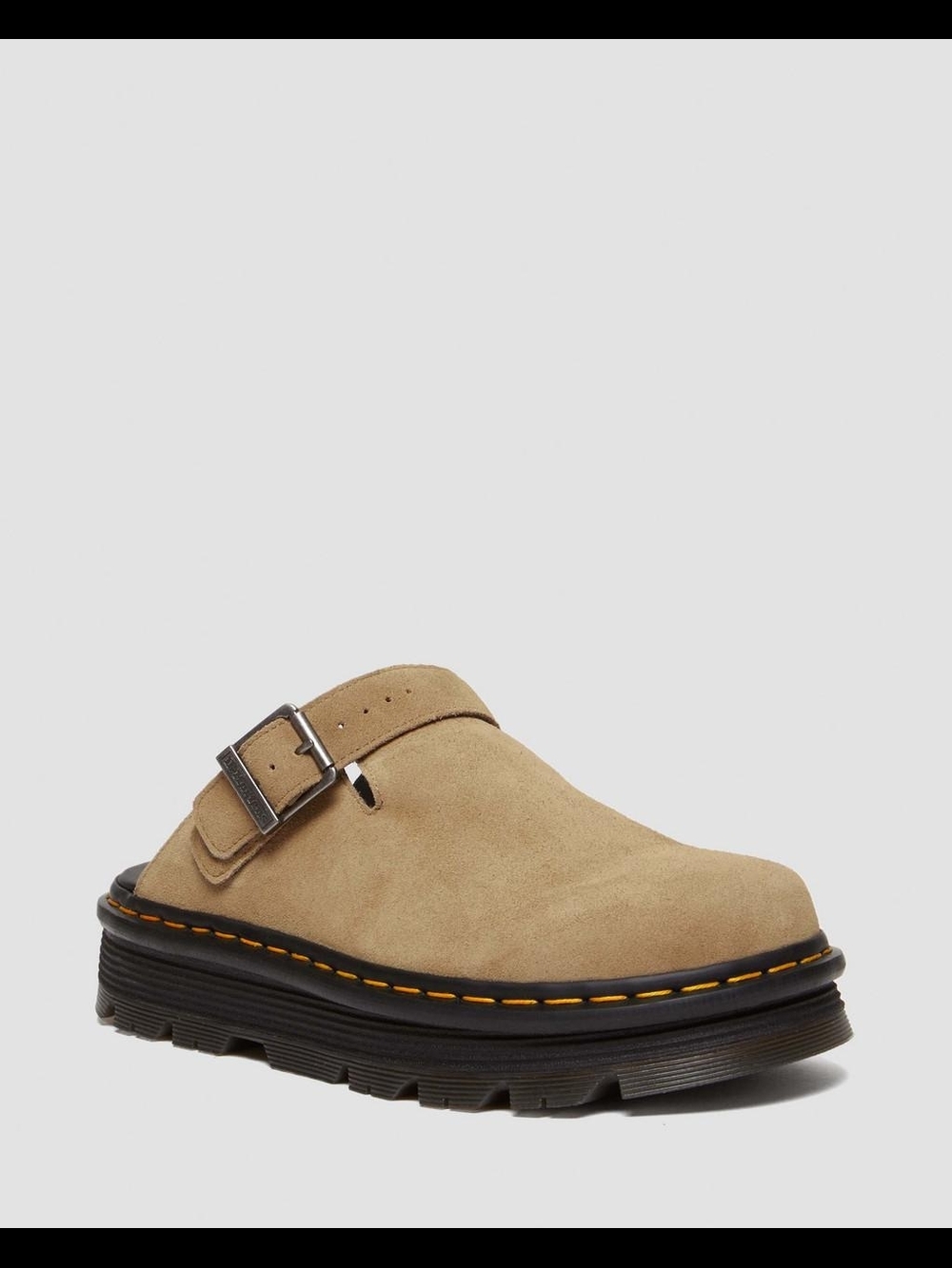Dr. Martens ZebZag Suede Slingback Platform Mules